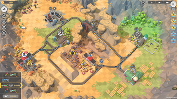 Afbeelding: Een screenshot van de gameplay uit Train Valley 2.