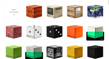 Enkele van de skins die op de website van dbrand worden vermeld