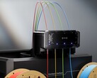 Canvas systeem geïnstalleerd op de Centauri Carbon 3D printer.