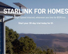 $1 Starlink proefversie ook beschikbaar in Australië en NZ (afbeelding: SpaceX)