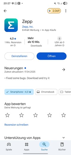 Amazfit Active 2 Instellingen