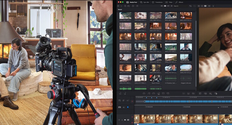 Proxies van livebeelden kunnen automatisch naar Davinci Cloud worden gestuurd en externe Davinci Resolve-editors kunnen onmiddellijk beginnen met bewerken. (Afbeeldingsbron: Blackmagic)