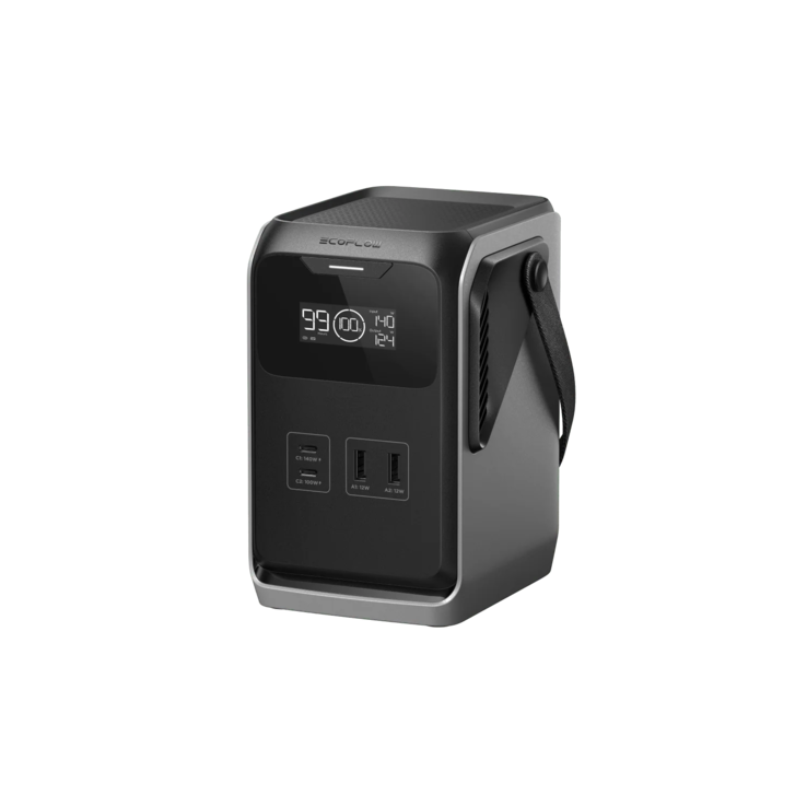 Het draagbare stroomstation EcoFlow Trail 200 DC. (Afbeelding bron: EcoFlow)