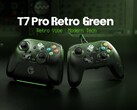 De T7 Pro Retro Green- en T7 Pro W Retro Green-controllers hebben een vergelijkbaar ontwerp.