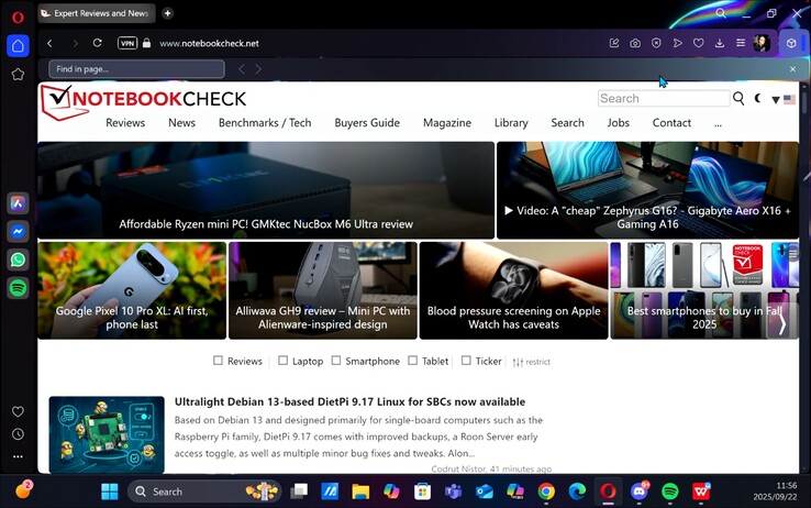 Lenovo Tab 12 Pro streamt op Windows 11 (Afbeeldingsbron: Darryl Linington - Notebookcheck)