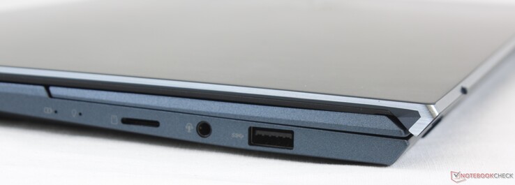 Juist: MicroUSB, 3,5 mm combo-audio, USB-A 3.2 Gen. 1