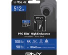 De PNY PRO Elite High Endurance microSD-flashkaarten overleven het gebruik van continue video-opnamen in body-, dash- en beveiligingscamera's. (Afbeeldingsbron: PNY)