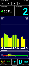 Test GPS buiten