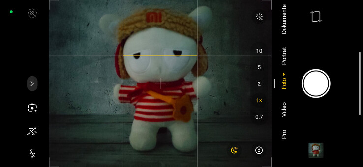 Poco F8 Ultra (screenshot van Live View)