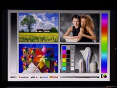 Brede kijkhoeken van het OLED-scherm