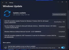 Windows 11 KB5041587 downloaden (Afbeeldingsbron: Windows Laatst)