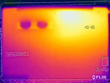 Stresstest voor oppervlaktetemperaturen (onder)