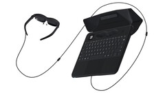 De Sightful Spacetop is 's werelds eerste AR-laptop met een virtueel 100 inch beeldscherm. (Bron: Sightful)