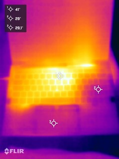 Stresstest voor oppervlaktetemperatuur (bovenzijde)
