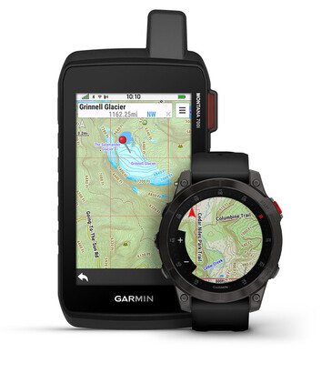 U kunt TOPO-kaarten bekijken met Garmin Outdoor Maps+. (Beeldbron: Garmin)