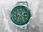 Casio's Edifice EFR-539DE-3A (foto) en twee andere EFR-539DE modellen zijn gelanceerd. (Afbeeldingsbron: Casio)