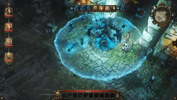 Afbeelding: Een screenshot van de gameplay uit Divinity: Original Sin.