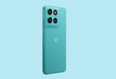 De Moto G57 Power in Pantone Fluidity-kleurstelling (Afbeelding bron: Motorola)