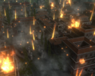 Pompeii: The Legacy heeft isometrische en 3D stadsgezichten met betegelde Romeinse architectuur en gedetailleerde straatscènes. Afgebeeld - ingame artwork. (Afbeeldingsbron: Steam)