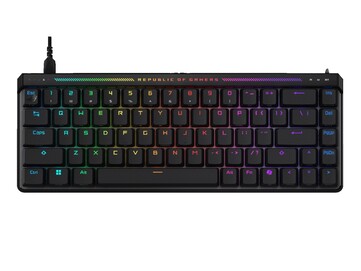 De originele ROG Falchion Ace HFX in zwart. (Afbeeldingsbron: Asus)
