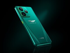 De Realme GT 7 Dream Edition is ontworpen in samenwerking met het Aston Martin Aramco F1 Team. (Afbeeldingsbron: Realme)