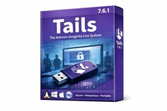 Tails 7.6.1 live Linux nu beschikbaar met Tor Browser beveiligingspatch