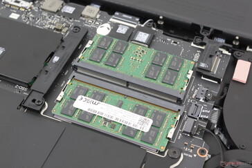 Toegankelijke 2x DDR5 SODIMM-sleuven