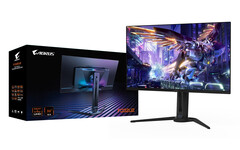 De Gigabyte AORUS FO32U2 is een van de goedkopere 4K en 240 Hz QD-OLED gaming monitoren die er zijn. (Afbeeldingsbron: Gigabyte)