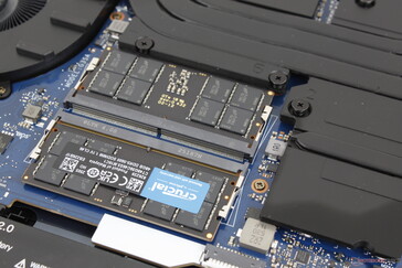 Toegankelijke 2x DDR5 SODIMM-sleuven