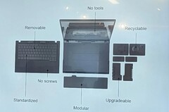 Project Aurora: Lenovo verkent modulair ThinkPad-laptopconcept (bron: digitaltrends.com)