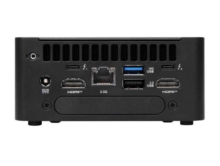 De System76 Meerkat mini PC heeft nog steeds een prijzenswaardig aantal poorten. (Afbeeldingsbron: System76)