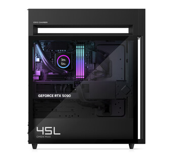 HP Omen Max 45L zijkant