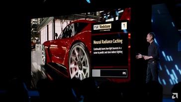 AMD Neural Radiance Caching versnelt indirecte verlichting. (Afbeeldingsbron: AMD)