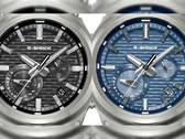 Afgebeeld: de nieuwe Casio GST-B1000-1A (links) en de -2A (rechts).