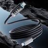 De Cuktech 6 gevlochten voedingskabel voor digitale schermen (magnetische OLED-versie). (Afbeeldingsbron: Cuktech via Weibo)