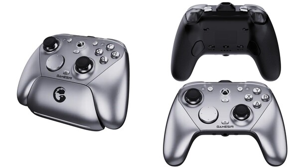 De metallic-zilveren GameSir G7 Pro wordt alleen verkocht door Best Buy.