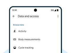 Google&#039;s Health Connect app (afbeelding) zou binnenkort nicotine- en alcoholconsumptie kunnen bijhouden. (Afbeeldingsbron: Google)