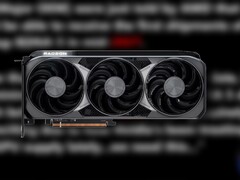 De RDNA 5-GPU’s zouden enorme prestatieverbeteringen kunnen opleveren (hier afgebeeld: een AMD „Reference Design“-weergave van een RDNA 4-GPU).