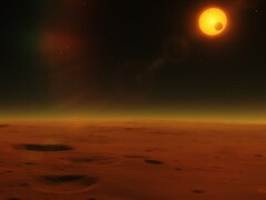 Illustratie van een kunstenaar met een ster en een planeet in de ruimte. (Afbeeldingsbron: flflflflfl - Pixabay)