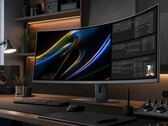 De HKC Apocalypse 43H180C-gamingmonitor heeft een beeldverhouding van 24:9 en een resolutie van 5k2k+. 