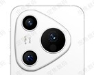 Een "Pura 80 Ultra" render. (Afbeeldingsbron: Fixed Focus Digital via Weibo)