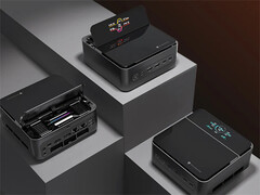 De Machenike GTS heeft een opvouwbaar statusdisplay van 2,33 inch. (Afbeeldingsbron: Machenike - bewerkt)