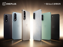 De OnePlus Ace 5-serie krijgt er binnenkort twee modellen bij. (Afbeeldingsbron: OnePlus)
