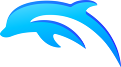 De Dolphin Emulator kan nu alles opstarten dat op een originele Wii kon draaien. (Afbeeldingsbron: Dolphin emulatorlogo via Wikimedia Commons)