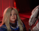 Een screenshot van de Pragmata trailer (bron: SteamDB)