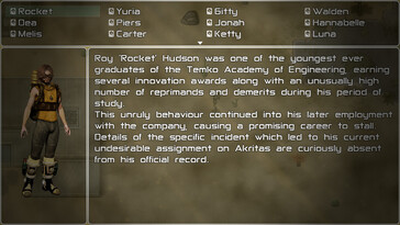 Afgebeeld: Een gameplay screenshot van Sentience: The Android's Tale.