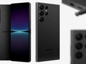 De Sony Xperia 1 IV werd vergeleken met de Samsung Galaxy S22 Ultra. (Afbeelding bron: Sony/Samsung - bewerkt)