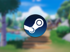 Afgebeeld - een officieel screenshot van Heartopia (onscherp) met het Steam-logo erop (bron: Steam - bewerkt)