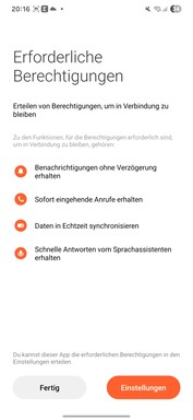 Xiaomi Smart Band 10 Instellingen