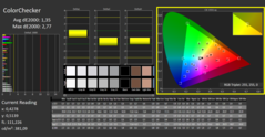 CalMAN ColorChecker - gekalibreerd